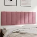Miniatyrbillede 1 af 10: vidaXL gavlpude 120 cm velour pink