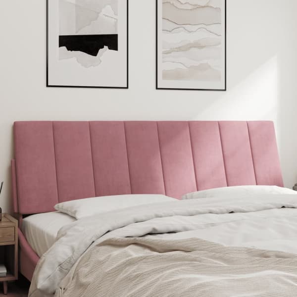 vidaXL gavlpude 160 cm velour pink