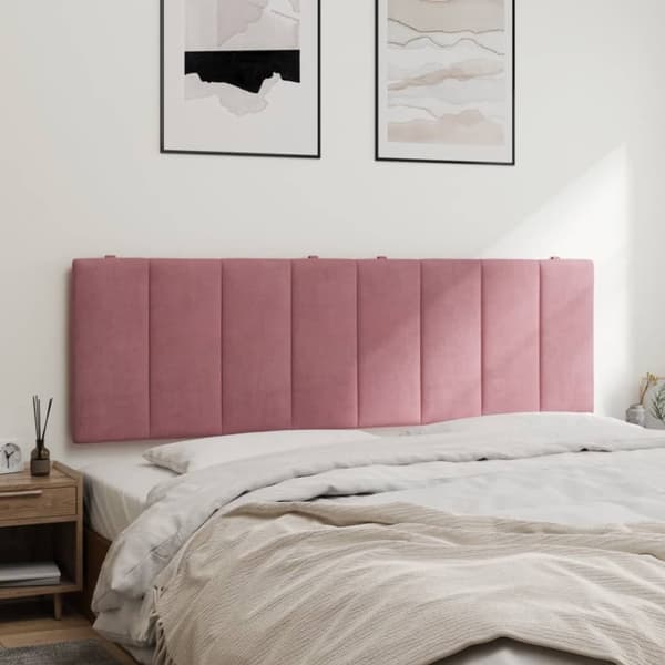 vidaXL gavlpude 160 cm velour pink