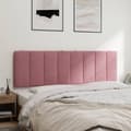 Miniatyrbillede 5 af 10: vidaXL gavlpude 160 cm velour pink