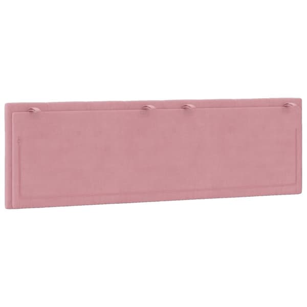 vidaXL gavlpude 160 cm velour pink