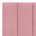Miniatyrbillede 9 af 10: vidaXL gavlpude 160 cm velour pink