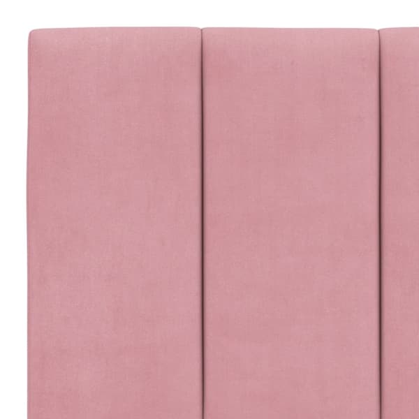 vidaXL gavlpude 160 cm velour pink