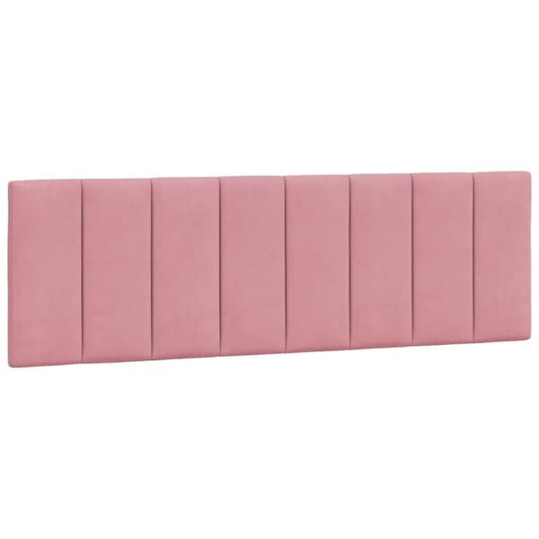 vidaXL gavlpude 160 cm velour pink