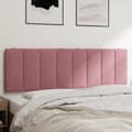 Miniatyrbillede 2 af 10: vidaXL gavlpude 160 cm velour pink