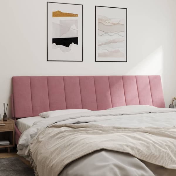 vidaXL gavlpude 200 cm velour pink