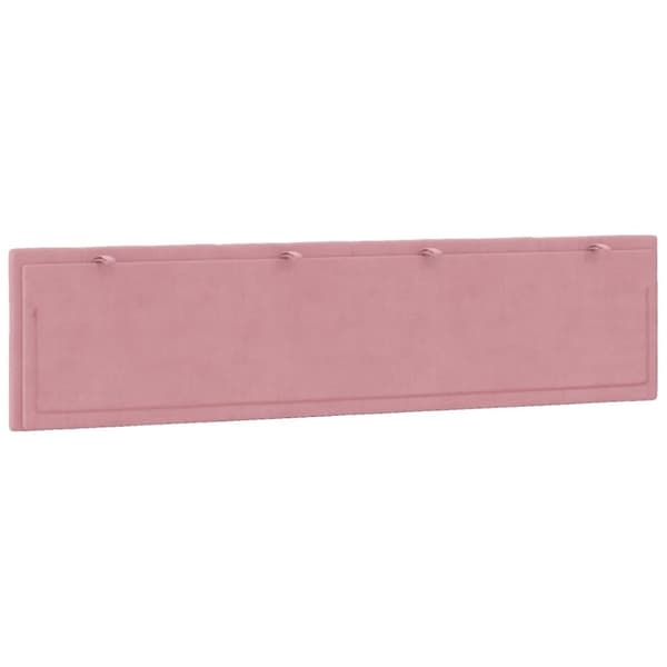 vidaXL gavlpude 200 cm velour pink