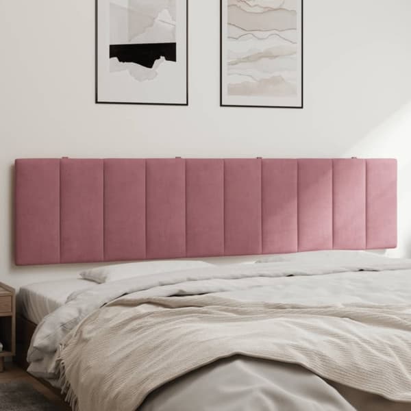 vidaXL gavlpude 200 cm velour pink