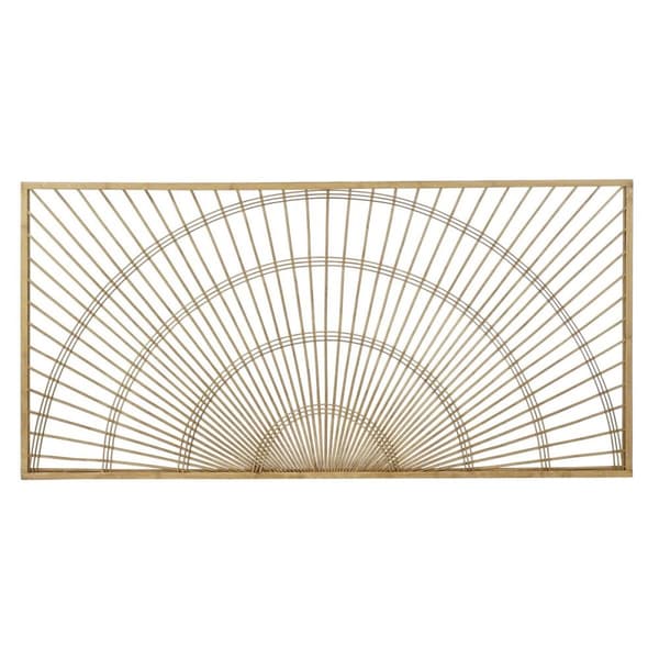 Sengegavl DKD Home Decor Brun Spanskrør (160 x 3 x 80 cm)