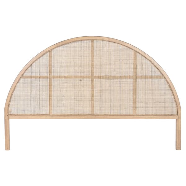 Sänggavel Home ESPRIT Naturell Gummiträ 180 x 3,5 x 120 cm