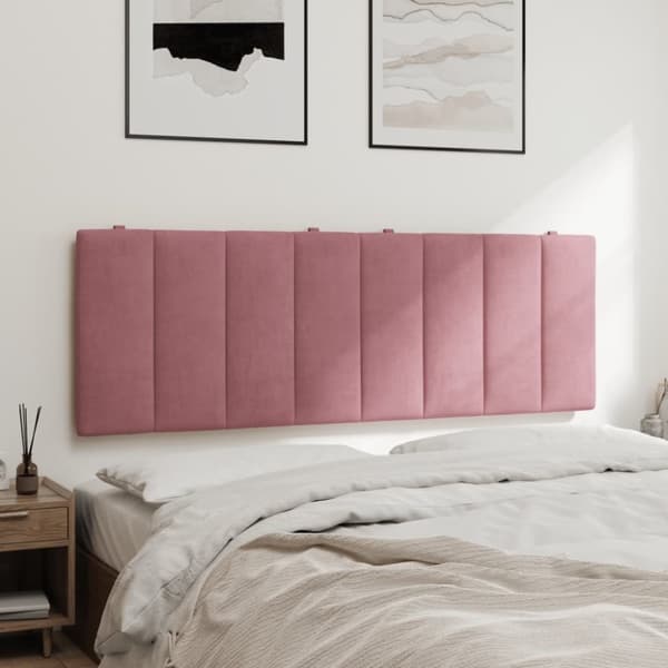 vidaXL gavlpude 140 cm velour pink