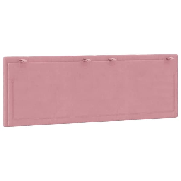 vidaXL gavlpude 140 cm velour pink