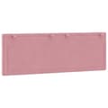 Miniatyrbillede 6 af 10: vidaXL gavlpude 140 cm velour pink
