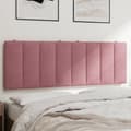 Miniatyrbillede 10 af 10: vidaXL gavlpude 140 cm velour pink