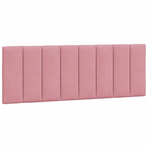 vidaXL gavlpude 140 cm velour pink