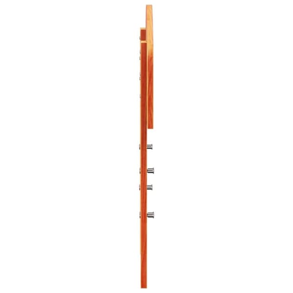 Sängynpääty ruskea 75 cm täysi mänty