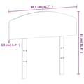 Pikkukuva 9 / 9: Sängynpääty ruskea 75 cm täysi mänty