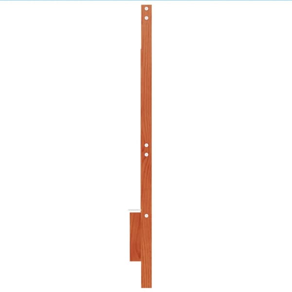 Sängynpääty ruskea 135 cm täysi mänty