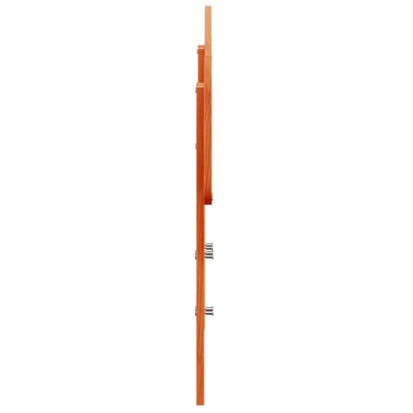 Sängynpääty ruskea 75 cm täysi mänty