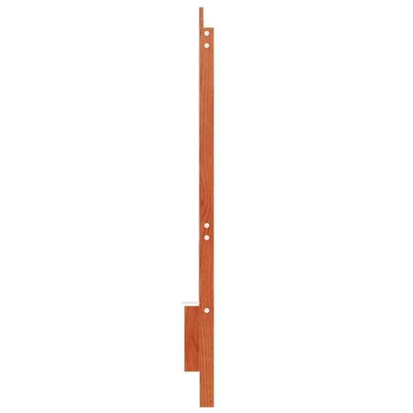 Sängynpääty ruskea 135 cm täysi mänty