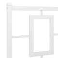 Pikkukuva 6 / 7: Metallinen sängynpääty valkoinen 135 cm