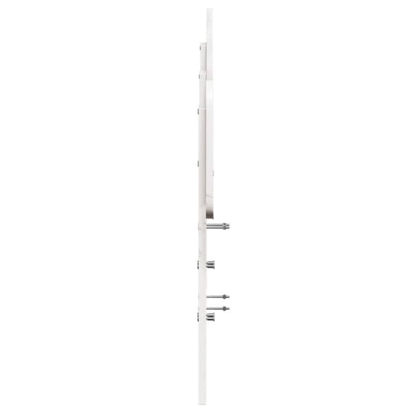 sengegavl 140 cm massivt fyrretræ hvid