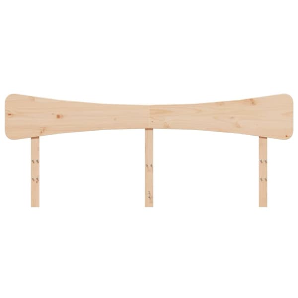 sengegavl 200 cm massivt fyrretræ