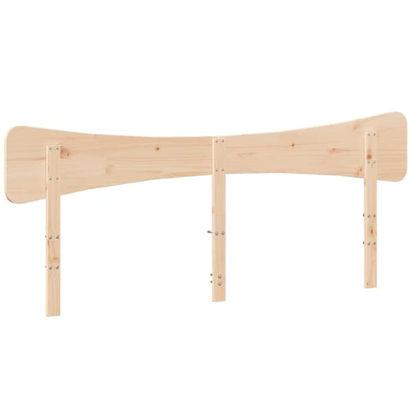 sengegavl 200 cm massivt fyrretræ