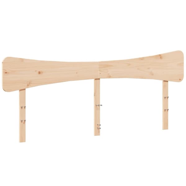 sengegavl 200 cm massivt fyrretræ