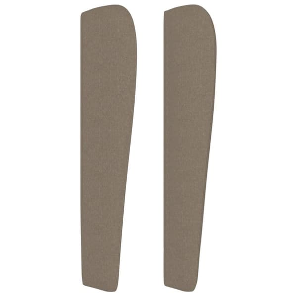 Korvatuki, taupe, 93x23x118/128 cm, kangas