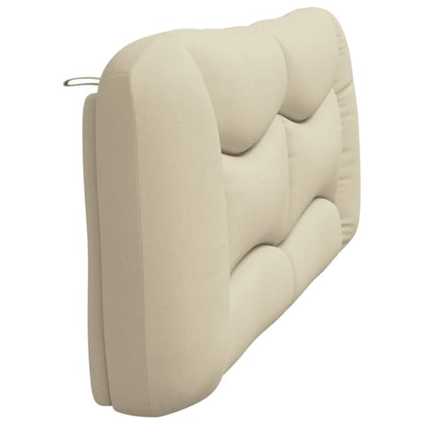 gavlpude 200 cm stof cremefarvet