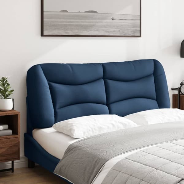 gavlpude 120 cm stof blå