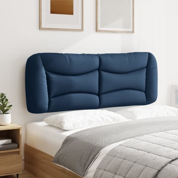 gavlpude 120 cm stof blå