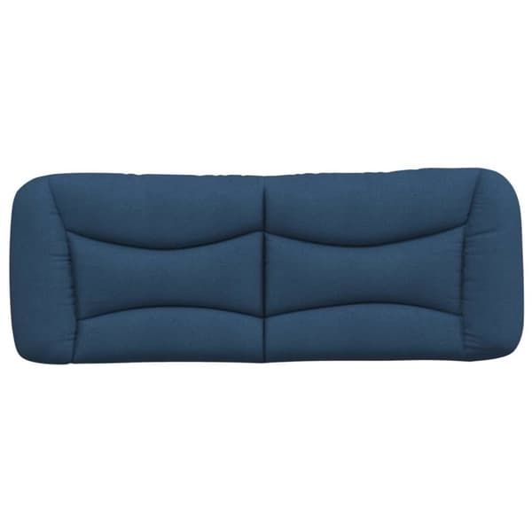 gavlpude 120 cm stof blå