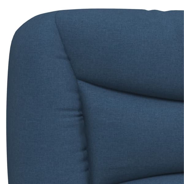 gavlpude 120 cm stof blå