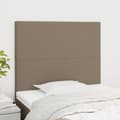 Pikkukuva 1 / 8: Sängyn päädyt, 2 kpl, taupe, 80x5x78/88 cm, kangas
