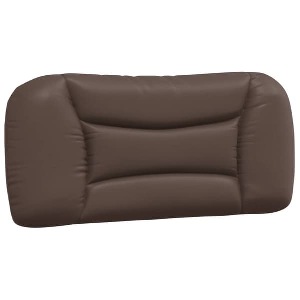 gavlpude 80 cm kunstlæder brun