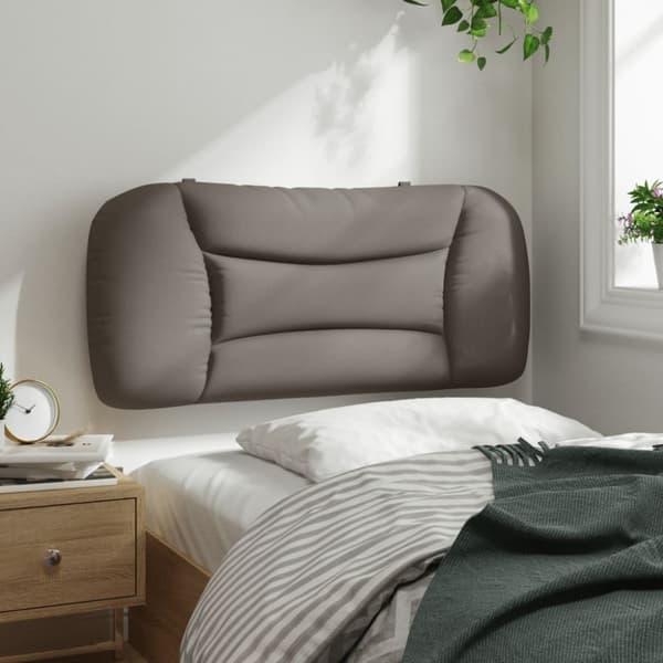 gavlpude 80 cm stof gråbrun