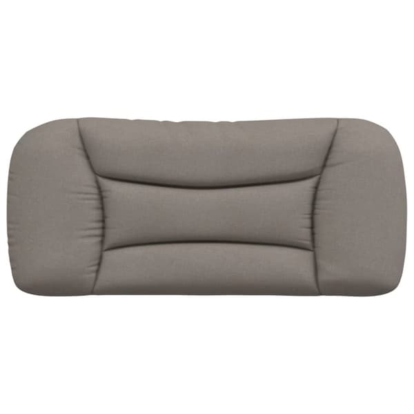 gavlpude 80 cm stof gråbrun