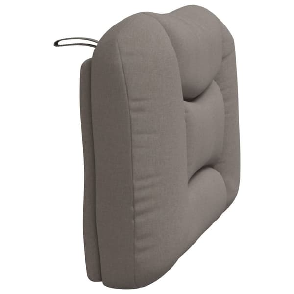 gavlpude 80 cm stof gråbrun