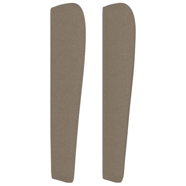 Korvatuki, taupe, 147x23x118/128 cm, kangas