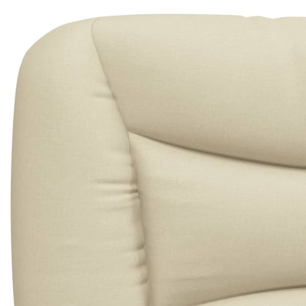 gavlpude 120 cm stof cremefarvet