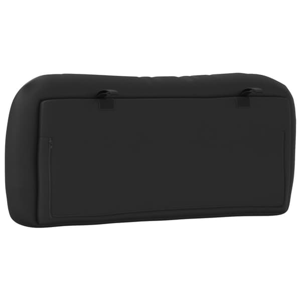 gavlpude 80 cm kunstlæder sort