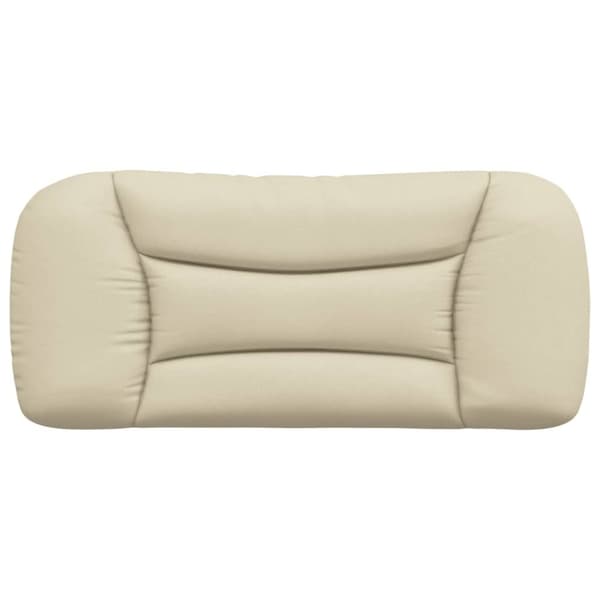 gavlpude 90 cm stof cremefarvet
