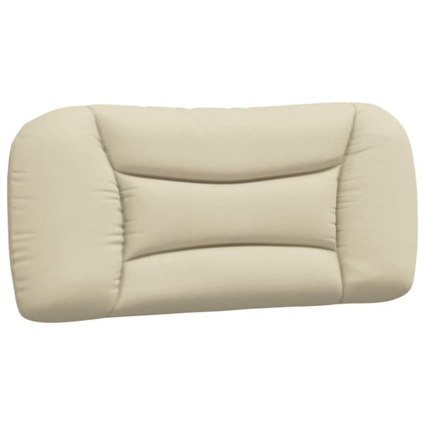 gavlpude 90 cm stof cremefarvet