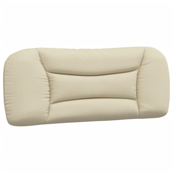 gavlpude 100 cm stof cremefarvet
