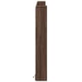 Miniatyrbilde 7 av 11: vidaXL Hodegavl skap med LED brun eik 160x16,5x103,5 cm