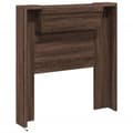 Miniatyrbilde 8 av 11: vidaXL Hodegavl skap med LED brun eik 100x16,5x103,5 cm