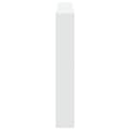 Miniatyrbillede 7 af 11: vidaXL sengegavl med opbevaring og LED-lys 160x17x102 cm hvid