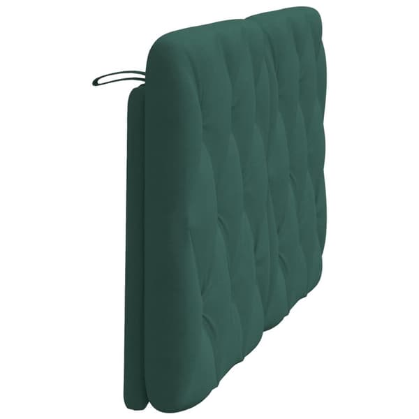 vidaXL gavlpude 140 cm velour mørkegrøn
